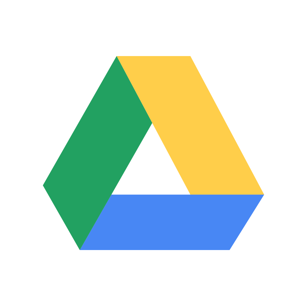 Google Drive logo PNG, transparent png download
