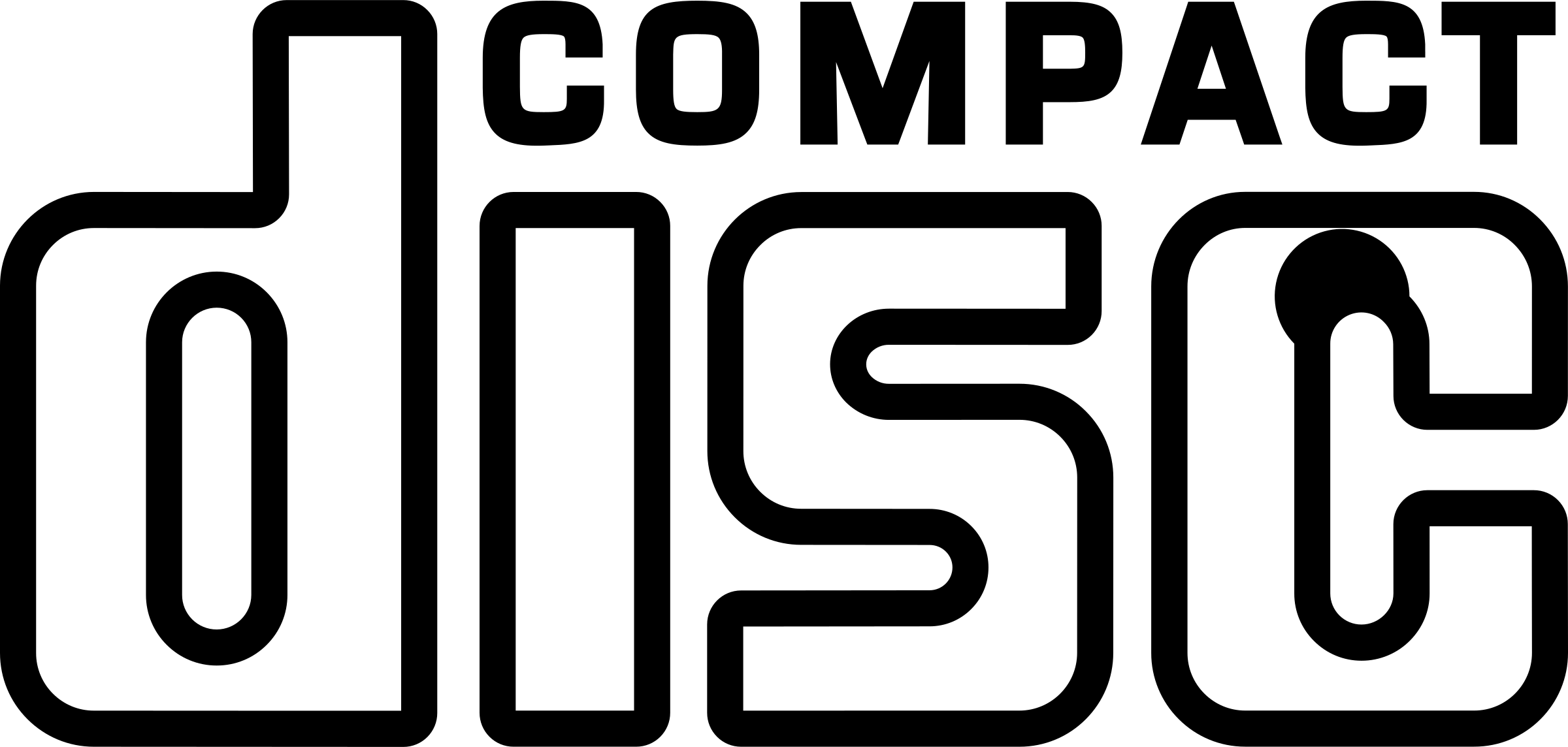 Compact disc logo PNG, transparent png download