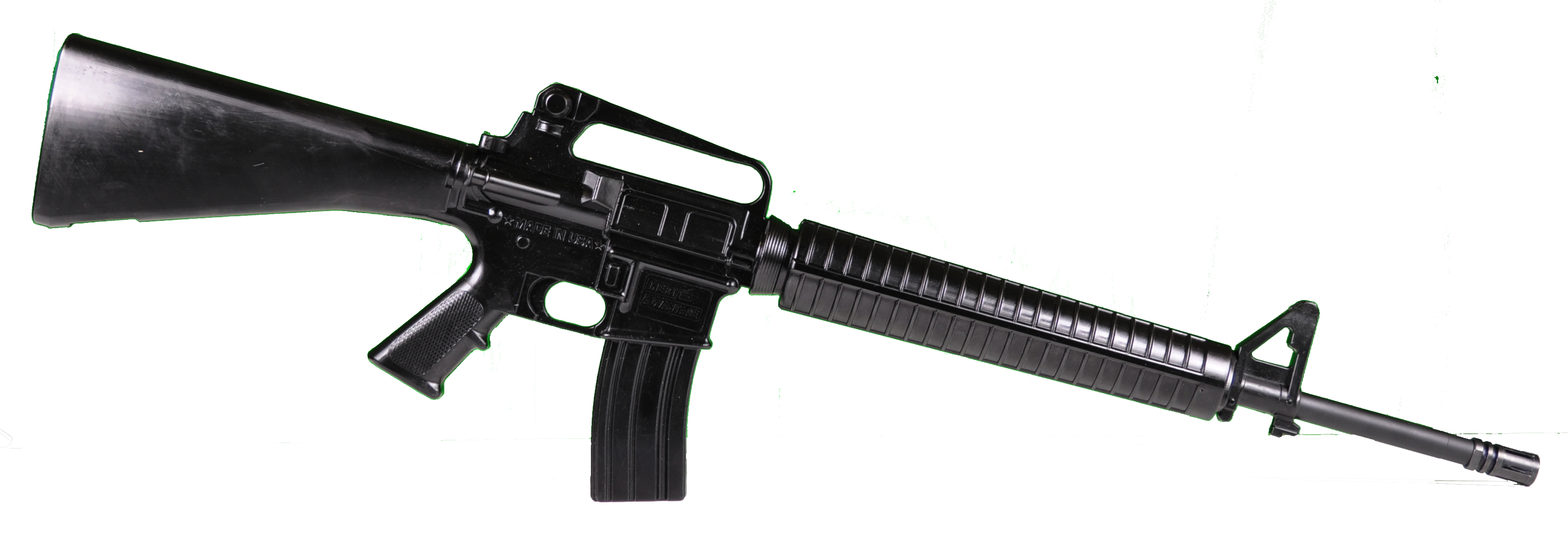 M16 USA assault rifle PNG, transparent png download
