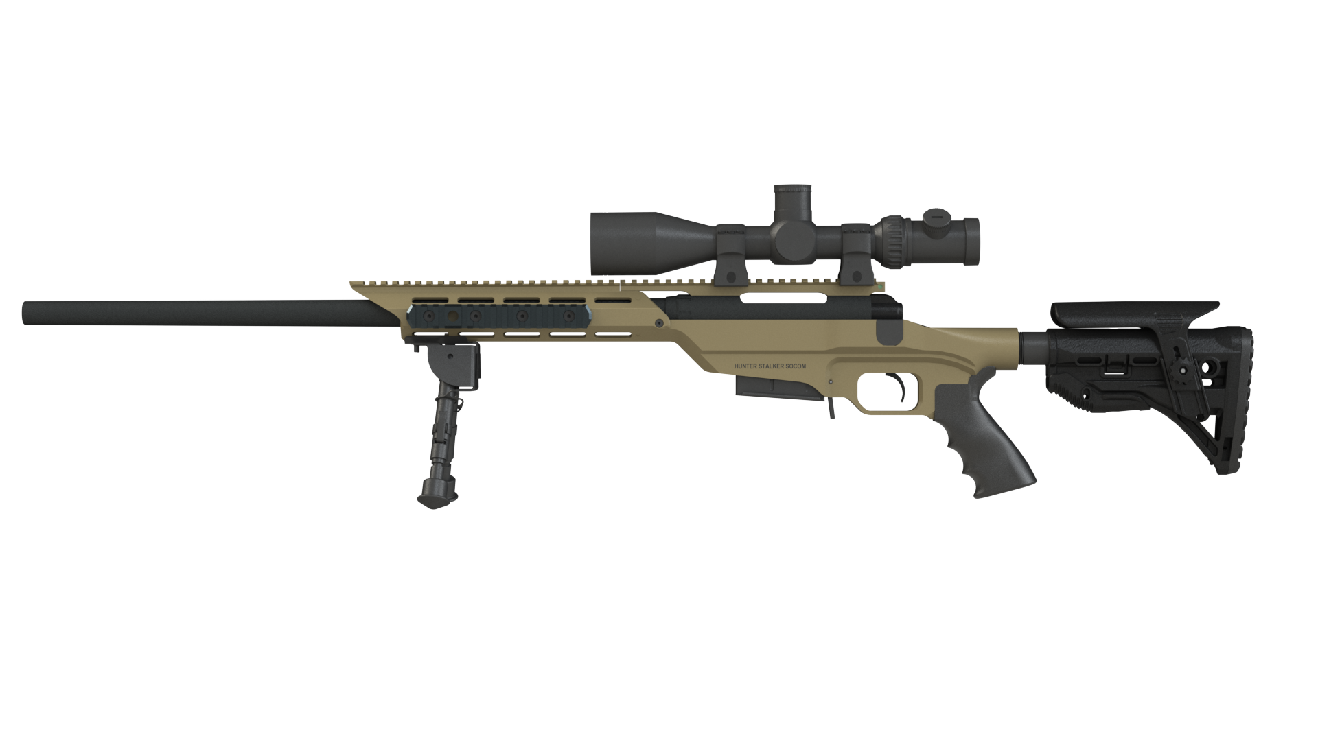 Sniper rifle PNG, transparent png download