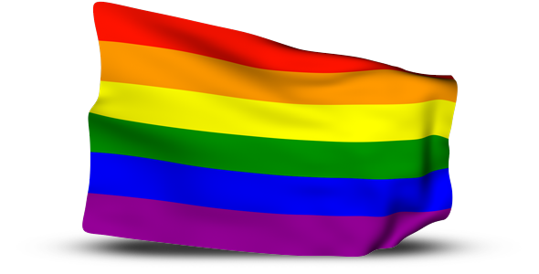 LGBT flag PNG, transparent png download